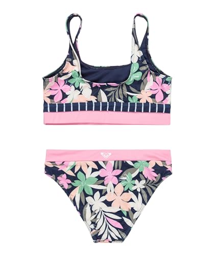 Roxy Girls' Ilacabo Active Tank Top Swimsuit Set (Little Kid)2