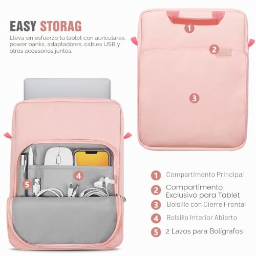 Funda para Portátil 13" Antigolpes para MacBook Neo A3404 con Correa 3