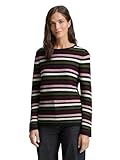 Presenta un estilo casual TOM TAILOR 1016350 Suéter, 38575 - Colourful Ottoman Knit, XXS para Mujer