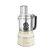KitchenAid KFP0921 Pro 9 Cup Food Processor, Almond Cream