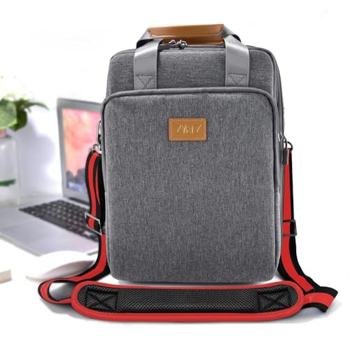 Image of ZINZ Shoulder Strap Universal Bag Strap - 78 inch Ultra-Thick Padded with Dual Balanced Adjustable Buckles for Briefcase, Travel, Sports, Laptop, Crossbody Bag,Stripes-BkRBk
