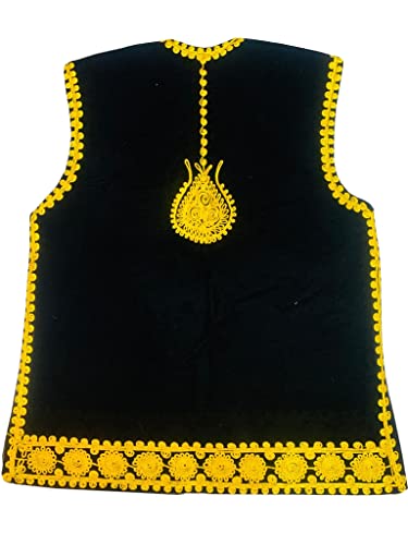 Afghan Men Traditional Golabaton Embroidered waistcoat2