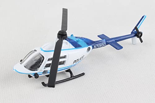 Image of Daron Worldwide Trading Runway24 Police Bell 206 Jet ranger