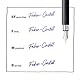 Faber-Castell 148140 - Füllfederhalter AMBITION Edelharz, Feder: M, inklusive Geschenkverpackung, Schaftfarbe: schwarz/silber