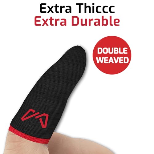 Image of World's Most Durable Thumbsleeve /Fingersleeve | BSDK Gaming Thumb & Finger Sleeve for Mobile Game| 4 Pieces | Metal Box | Made for PUBG, CODM and Freefire