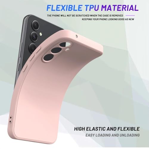 Image of for Samsung Galaxy S25 FE Case Pink, Scratch Resistant with Soft Touch, Slim Thin Phone Cover for Galaxy S25 FE