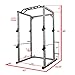 Valor Fitness BD-41 Heavy Duty Power Cage with Multi-Grip Chin-Up Bar