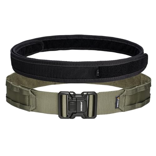 Image of IDOGEAR SPORTS Tactical Riggers Belt 2 inch Heavy-Duty MOLLE Belt With 1.75 inch Inner Nylon For Outdoor Military Work Use
