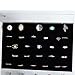 Jewelry Cabinet Box Armiore Free Standing Full Mirror Fashion Simple Jewelry Storage Cabinet With Led Light for Earring, Bracelet, Necklace, Living Room or Bedroom (White) (White)