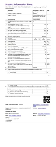 27E1N1600AE - Monitor QHD da 27 pollici, altoparlante regolabile in altezza (2560x1440, 100Hz, HDMI 1.4, USB-C (65W PD), Hub USB) Nero - Monitor - Immagine 12