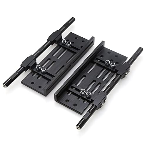 Adjustable Metal Foot Pedal Side Protection for 1/10 RC Crawler Car Traxxas TRX4 Defender SCX10 III AX103007 90046 D90 D110