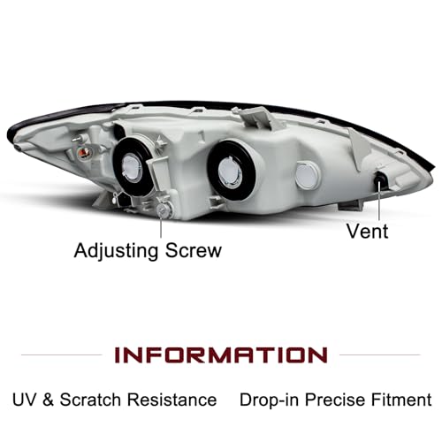 Image of JSBOYAT Headlight Assembly Fits for 2005 2006 Toyota Camry LE XLE SE