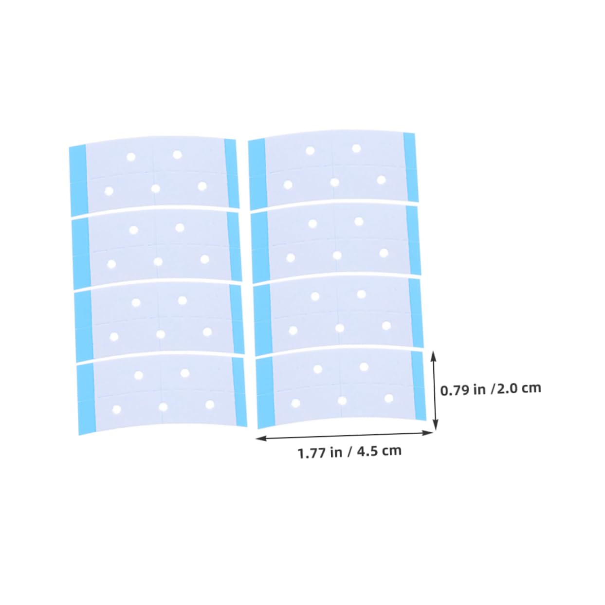 minkissy 40Pcs Double Sided Wig Tape for Lace Front Wigs Breathable Adhesive Strips for Hair Extensions Skin Friendly for Daily Use Stage Performances