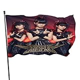 ELISE GILES Babymetal Flag Outdoor Flags 3x5 Feet Banner Decoration for Garden Flags Home Backyard Decorative Flags