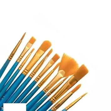 ECLET Art Brush Set for Artists, Painting Brushes Set of 12 Professional Round Pointed Tip Nylon Hair Artist Acrylic Paint Brush for Acrylic/Water Colour/Oil Painting Item 42