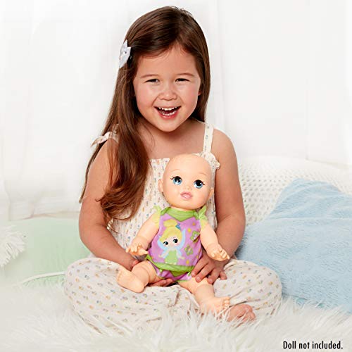 My Disney Nursery Baby Doll Clothes & Accessories, Tinker Bell Diaper Accessory Pack Inspired by Disney's Tinker Bell Character! Includes Doll T-Shirt, Doll Diaper Cover, Clip with Charm