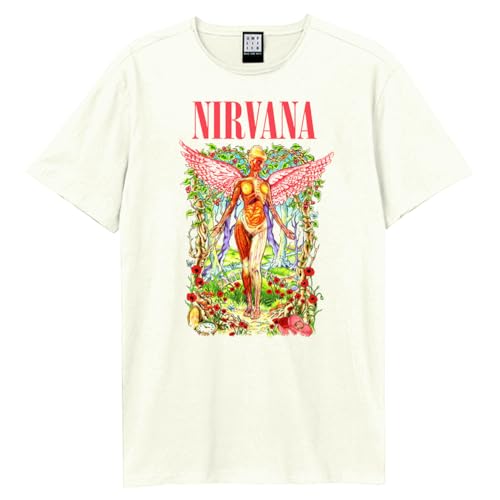 T-shirt Nirvana adulte motif In Utero vêtement rock pour fan