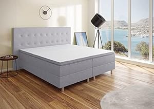 4myBaby GmbH Neo Boxspringbett 90x200 H3 Topper