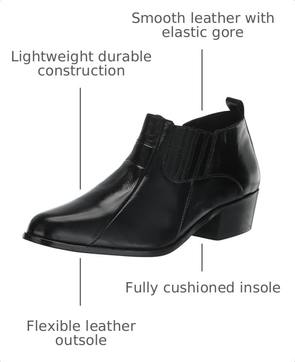 Image of STACY ADAMS mens Sotaro Heeled Ankle Boot