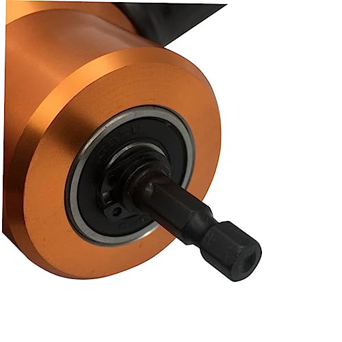 Cutter métal double tête 360° pour perceuse et découpe tôle - 8