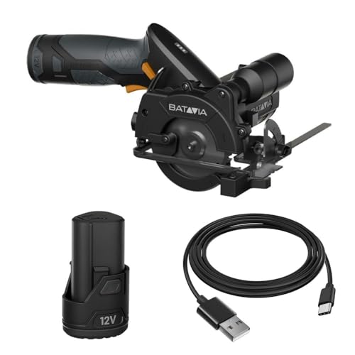 12V Akku-Kreissäge 85mm - Fixxpack 2.0 Set (inkl. 2.0Ah Akku & USB-C Ladekabel)