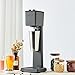VEVOR Milkshake Maker Machine, 375W Commercial Milk Shake Maker Mixer, Single Head Drink Mixer Blender Machine, 3-Speed Milkshake Blender with 27.7oz Stainless Steel Cup for Commercial