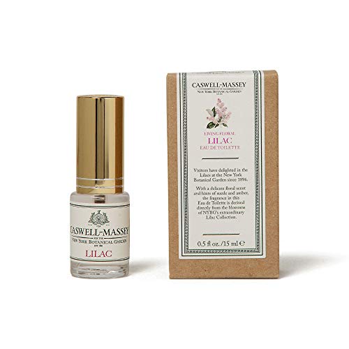 Caswell-Massey New York Botanical Garden Lilac Eau De Toilette Perfume Travel Spray  Floral Fragrance for Women, Made in USA  0.5 Ounces
