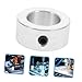 SOLUSTRE 4 Pack 20mm Shaft Collars Steel Locking Set Bore Shaft Collars for Machinery Industrial Use Easy Adjustment with Spanner