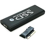 Sintech USB 3.0 24pin SSD Case with M.2 SATA 2280 Card,Compatible for SSD from 2012 Year MacBook PRO Retina