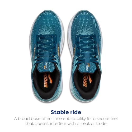 Image of Brooks Men's Ghost Max Suede /Leather Neutral Running & Walking Shoe