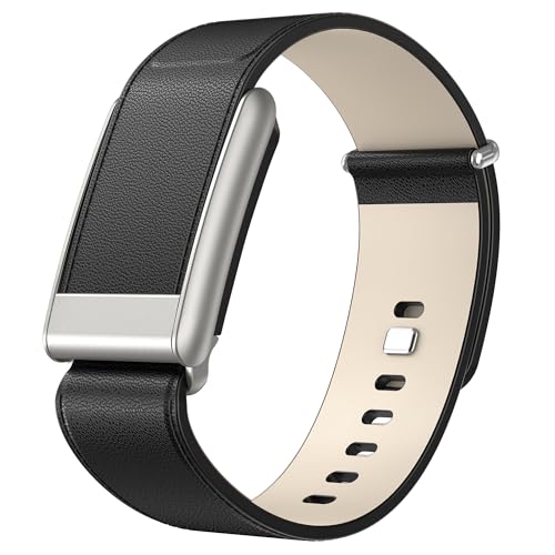 mimo Leather Band Compatible with Whoop 5.0 & MG Band Strap for Men Women