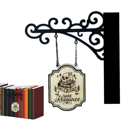 Accesorios para Libros de Biblioteca y Etiquetas de Estantería de Pared para Hogar
