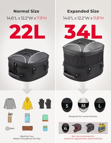 Image of KEMIMOTO Motorcycle Tail Bag