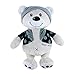 Baby Mix Peluche Ours Ourson Doudou hochet Naissance Jouet bébé 30 cm TE-8623-30