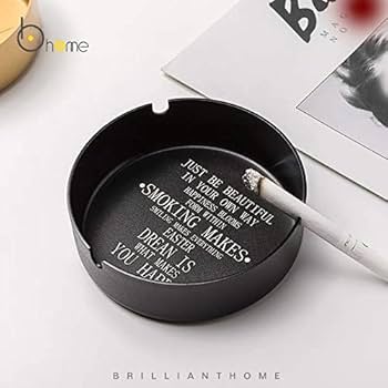 Amazon｜卓上 丸型 灰皿、ステンレス鋼灰皿の直径8cm、 屋内