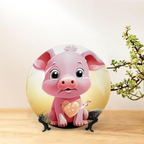 Décoration murale assiette décorative en porcelaine anglaise 25,4 cm