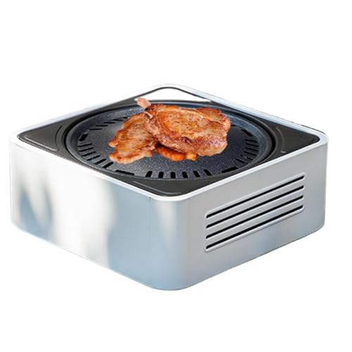 Tragbarer Holzkohlegrill - Outdoor Smoker Tischgrill mit...