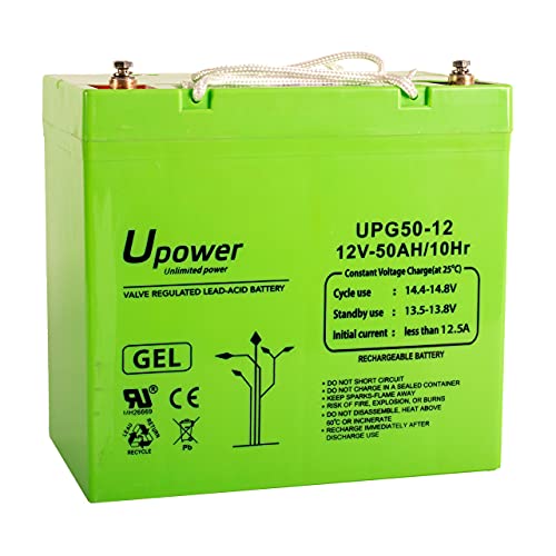 Master U Power Bateria Plomo Gel 50Ah 12V