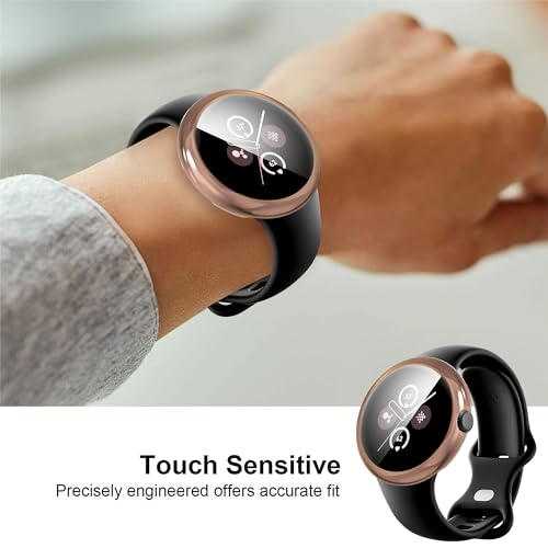 Coque Google Pixel Watch 2 housse silicone protection écran montre connectée lot de 3