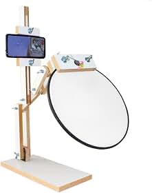 SUPORTE PARA BASTIDOR BORDADO COM SUPORTE PARA CELULAR ARTICULADO GIRO 360 GRAU