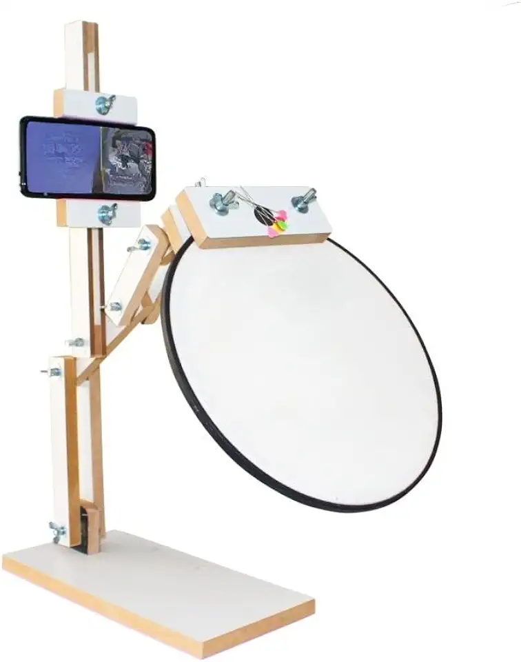 SUPORTE PARA BASTIDOR BORDADO COM SUPORTE PARA CELULAR ARTICULADO GIRO 360 GRAU