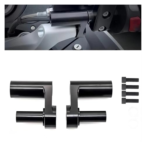 Rehausseur guidon moto BMW R1200RT et R1250RT adaptateur réglable 1.625 pouces - 3