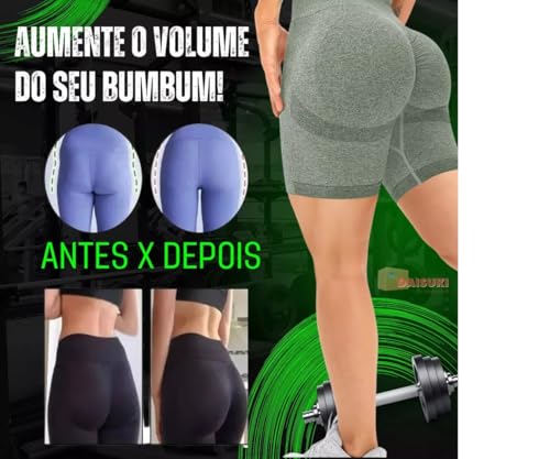 Short Feminino Bumbum na NUCA - CINZA