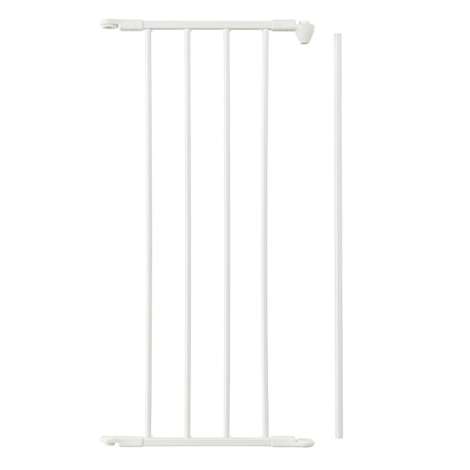 Safetots Multi Panel Fire Surround, Extension Panel, Metal, 33cm, White, Extension for Child and Pet Fire Safety Barrier and Fire Guard
