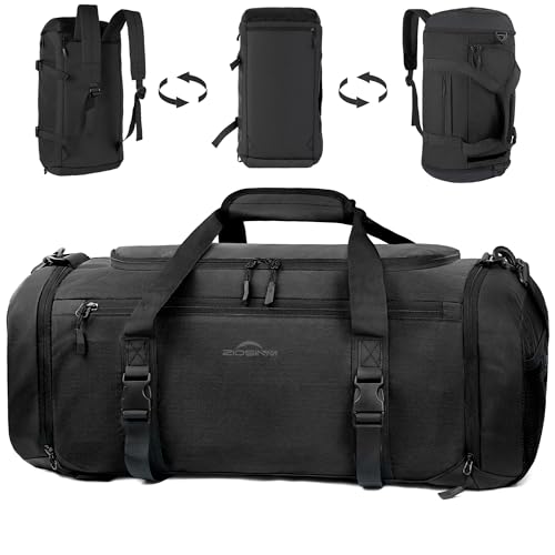 ZIOSINM Sac de Sport Homme Femme, Sac de Voyage Homme 36L avec Compartiment Chaussures, Compartiment pour Articles Humides et Isolation Thermique, Sacs a Dos...