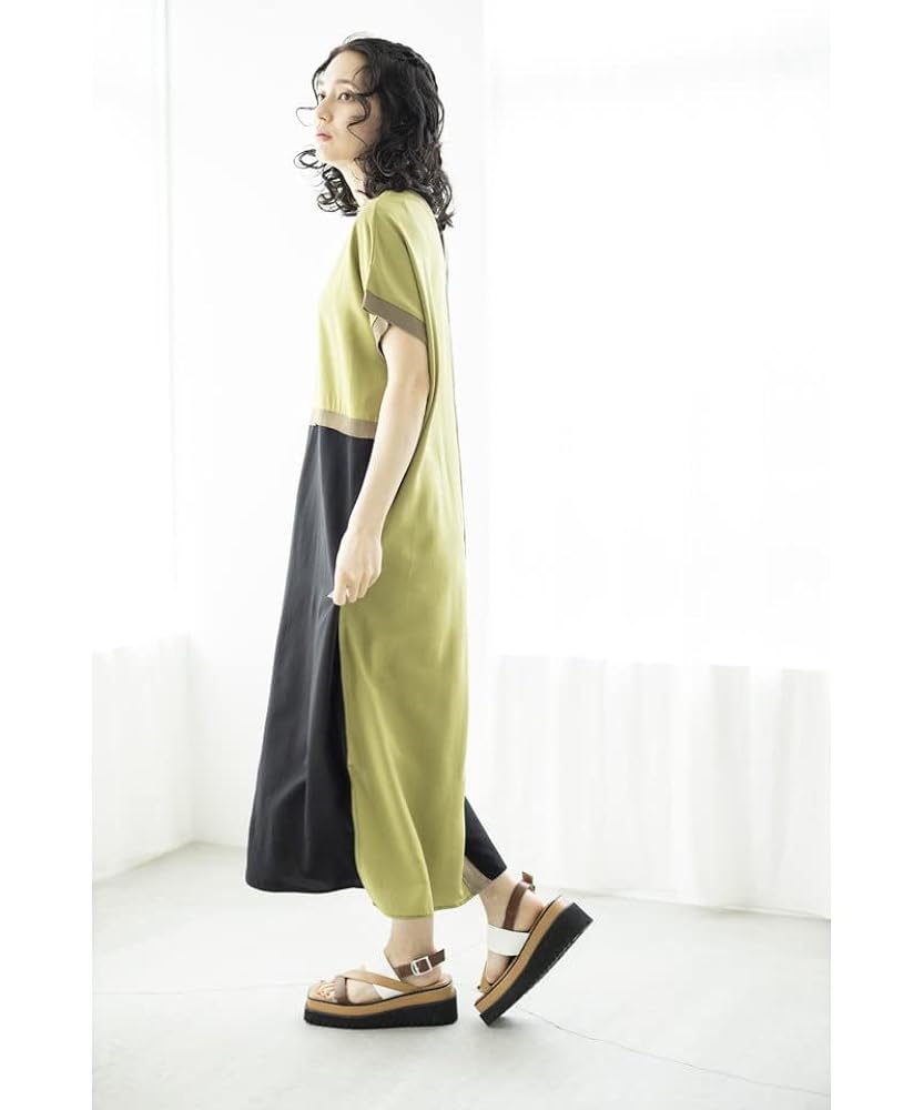 Amazon.co.jp: [オズモーシス] 2WAY切替ワンピース BEIGE ONE