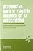 Propuestas para el cambio docente en la universidad (Educación universitaria) - Carreras Barnés, Josep, Escofet Roig, Anna, Gros Salvat, Begoña, Imbernon Muñoz, Francesc, Mateo Andrés, Joan, Medina Moya, José Luis, Parcerisa Aran, Artur, Martínez Martín, Miquel