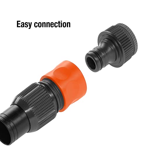 Gardena Profi-System Pumpen-Anschlusssatz: Schlauchkupplung für 19 mm (3/4 Zoll)-Schläuche, für einen höheren Wasserdurchfluss (1752-20)