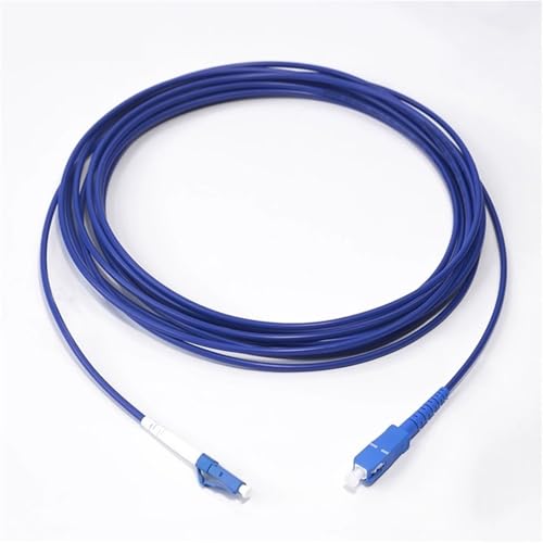 Cable monomodo blindado de alta integridad óptica LCA-SCA 60m revestimiento azul 4