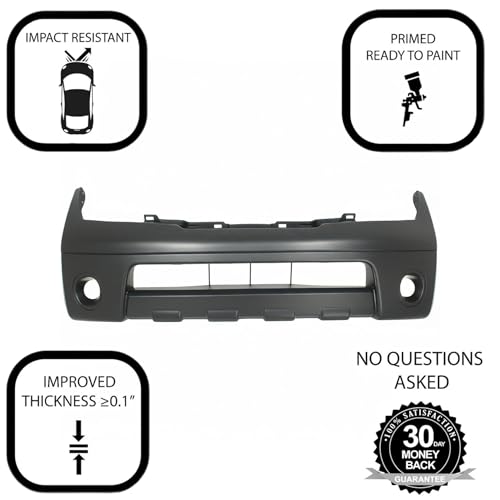 Image of FitParts Compatible with Nissan Pathfinder 2005-2007 Front Bumper Cover
